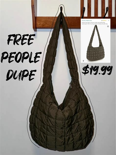 tj maxx free people bag dupe|Free People Quilted Bag Dupe Review at TJMaxx .